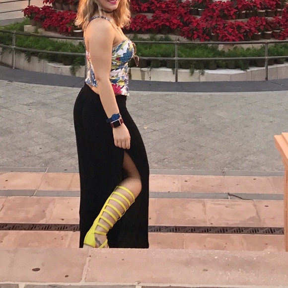 Yellow gladiator sandals - Picture 2 of 6